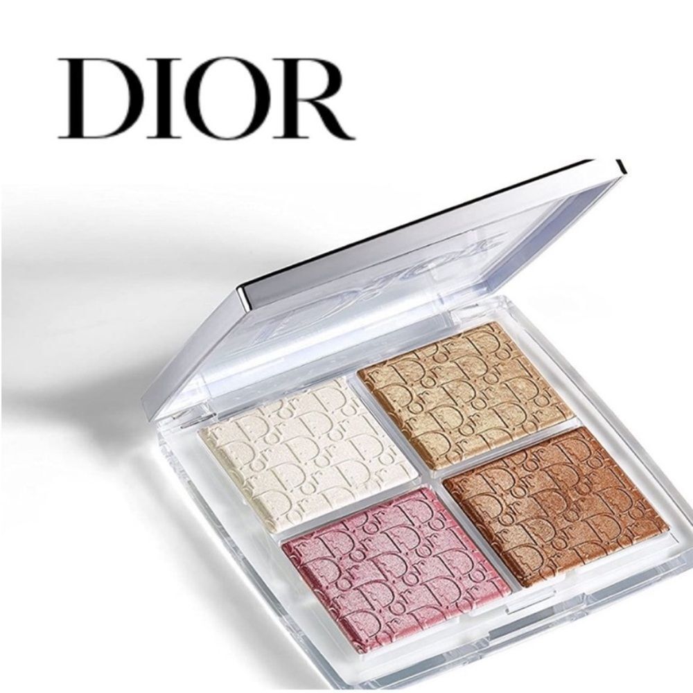 NEW Dior Highlighter Palette - White, Gold, Pink, Brown 001